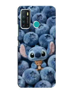 Чехол для Infinix Hot 9 / Hot 9 Pro с картинкой «Стич и голубика» Чехол для Infinix Hot 9 / Hot 9 Pro с картинкой «Стич и голубика»