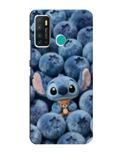 Чехол для Infinix Hot 9 / Hot 9 Pro с картинкой «Стич и голубика» Чехол для Infinix Hot 9 / Hot 9 Pro с картинкой «Стич и голубика»