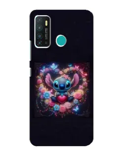 Чехол для Infinix Hot 9 / Hot 9 Pro с картинкой «Stitch в цветах» Чехол для Infinix Hot 9 / Hot 9 Pro с картинкой «Stitch в цветах»