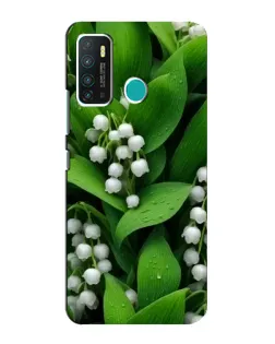 Чохол для Infinix Hot 9 / Hot 9 Pro з картинкою «Конвалії в зелені»