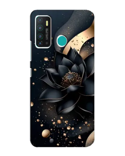 Чохол для Infinix Hot 9 / Hot 9 Pro з картинкою «Чорний лотос»