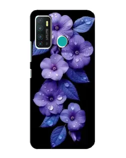 Чохол для Infinix Hot 9 / Hot 9 Pro з картинкою «Фіолетові квіти з росою» Чохол для Infinix Hot 9 / Hot 9 Pro з картинкою «Фіолетові квіти з росою»