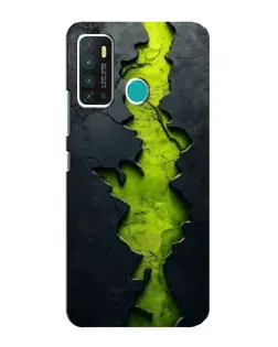 Чехол для Infinix Hot 9 / Hot 9 Pro с картинкой «Салатовый разлом скалы» Чехол для Infinix Hot 9 / Hot 9 Pro с картинкой «Салатовый разлом скалы»