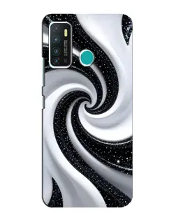 Чехол для Infinix Hot 9 / Hot 9 Pro с картинкой «Черно-белая спираль» Чехол для Infinix Hot 9 / Hot 9 Pro с картинкой «Черно-белая спираль»
