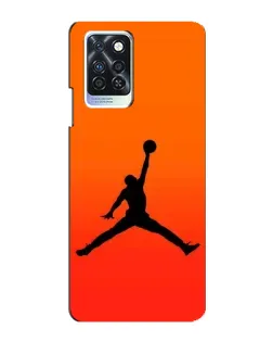 Чехол для Infinix Note 10 Pro с картинкой «Jordan Sunset»
