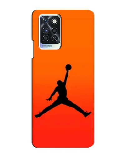 Чехол для Infinix Note 10 Pro с картинкой «Jordan Sunset»