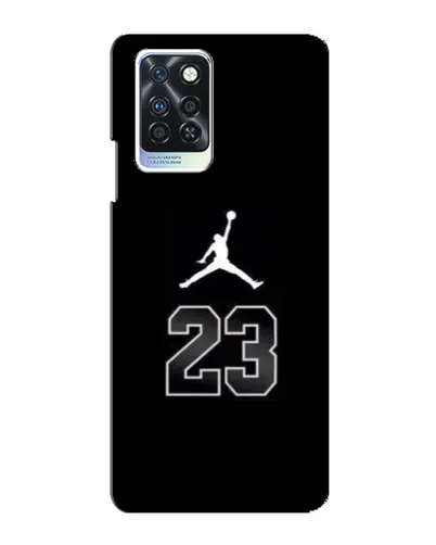 Чехол для Infinix Note 10 Pro с картинкой «Jordan Flight 23»
