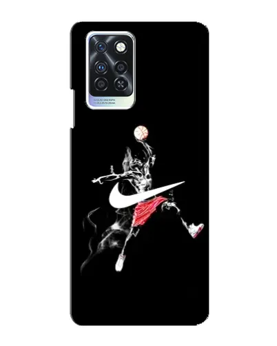 Чехол для Infinix Note 10 Pro с картинкой «Jordan Jumpman»