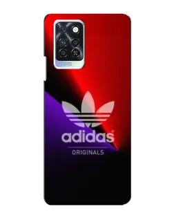 Чохол для Infinix Note 10 Pro з картинкою «Adidas Red Neon»