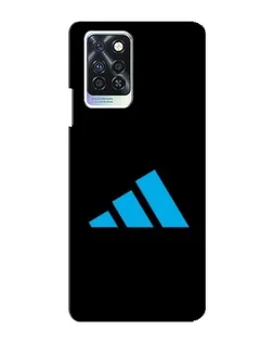 Чохол для Infinix Note 10 Pro з картинкою «Adidas Cyan Logo»