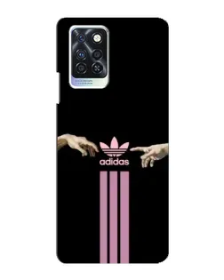 Чохол для Infinix Note 10 Pro з картинкою «Adidas Hands»
