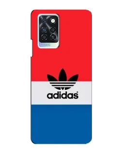 Чохол для Infinix Note 10 Pro з картинкою «Ретро блоки Adidas»