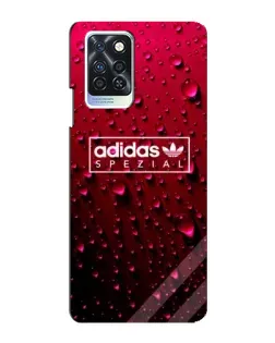 Чохол для Infinix Note 10 Pro з картинкою «Adidas Gold Marble»