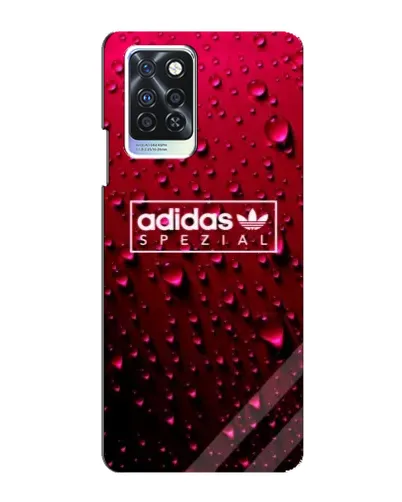 Чохол для Infinix Note 10 Pro з картинкою «Adidas Gold Marble»