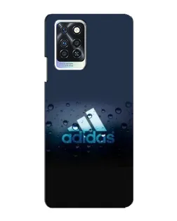 Чохол для Infinix Note 10 Pro з картинкою «Adidas Water Drops»