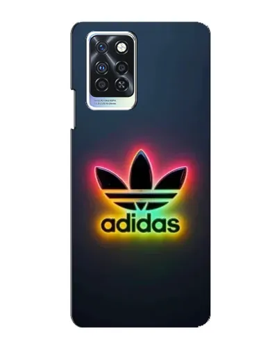 Чохол для Infinix Note 10 Pro з картинкою «Неоновий Adidas»