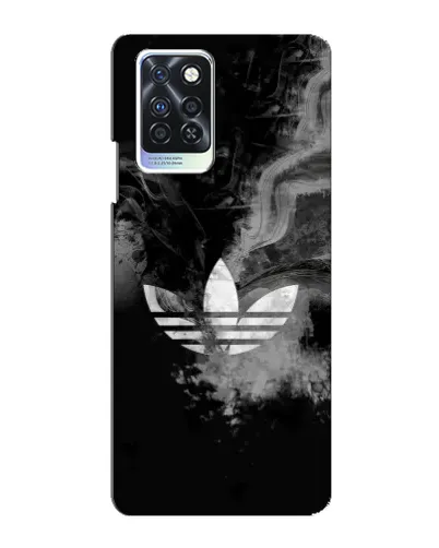 Чохол для Infinix Note 10 Pro з картинкою «Абстрактний дим Adidas»