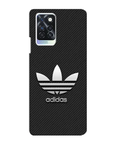 Чохол для Infinix Note 10 Pro з картинкою «Adidas Карбонова текстура»