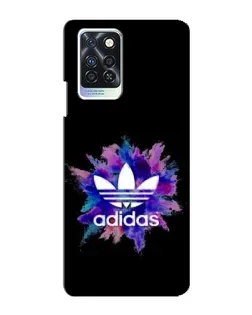 Чохол для Infinix Note 10 Pro з картинкою «Вибух фарб Adidas»