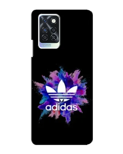 Чохол для Infinix Note 10 Pro з картинкою «Вибух фарб Adidas»