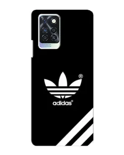Чохол для Infinix Note 10 Pro з картинкою «Adidas з діагональними смугами»