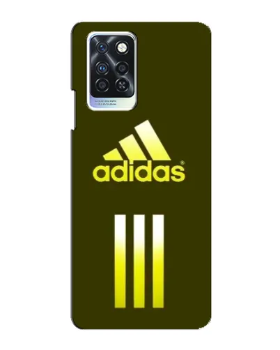 Чохол для Infinix Note 10 Pro з картинкою «Оливковий градієнт Adidas»