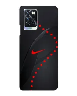 Чехол для Infinix Note 10 Pro с картинкой «Абстрактный дизайн Nike»