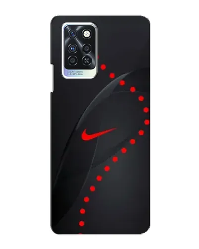 Чехол для Infinix Note 10 Pro с картинкой «Абстрактный дизайн Nike»