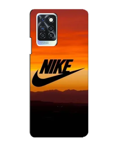 Чехол для Infinix Note 10 Pro с картинкой «Nike — вечерний горизонт»