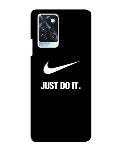 Чехол для Infinix Note 10 Pro с картинкой «Классический принт Nike»