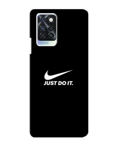 Чехол для Infinix Note 10 Pro с картинкой «Минимализм от Nike»