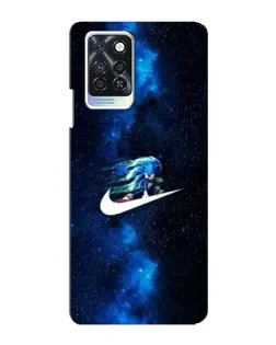 Чехол для Infinix Note 10 Pro с картинкой «Звездный путь Nike»