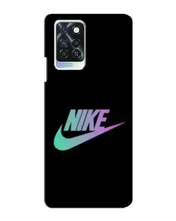 Чехол для Infinix Note 10 Pro с картинкой «Nike — городская ночь»