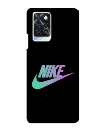Чехол для Infinix Note 10 Pro с картинкой «Nike — городская ночь»