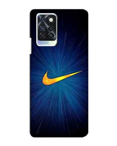 Чехол для Infinix Note 10 Pro с картинкой «Синий пульс Nike» Чехол для Infinix Note 10 Pro с картинкой «Синий пульс Nike»