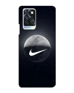 Чехол для Infinix Note 10 Pro с картинкой «Nike в стиле граффити»