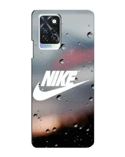 Чехол для Infinix Note 10 Pro с картинкой «Nike в стиле ретро»