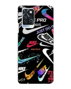 Чехол для Infinix Note 10 Pro с картинкой «Nike — роскошь»
