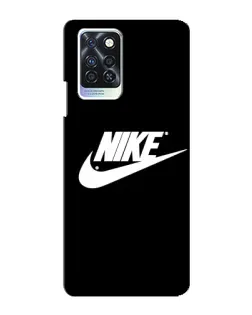 Чехол для Infinix Note 10 Pro с картинкой «Мазки краски Nike»