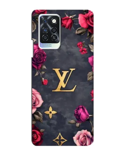 Чохол для Infinix Note 10 Pro з картинкою «Квітковий Louis Vuitton»
