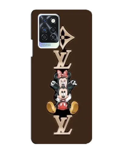 Чохол для Infinix Note 10 Pro з картинкою «LV та Міккі Маус»