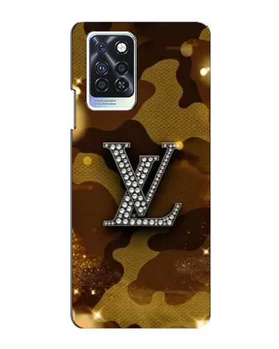 Чохол для Infinix Note 10 Pro з картинкою «Камуфляжний Louis Vuitton»