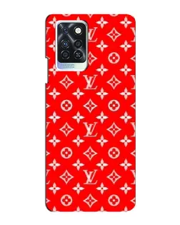 Чохол для Infinix Note 10 Pro з картинкою «Яскравий паттерн LV»