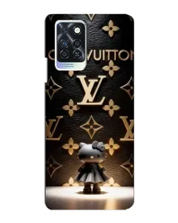 Чохол для Infinix Note 10 Pro з картинкою «Монограма з фігурою»