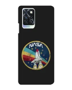 Чохол для Infinix Note 10 Pro з картинкою «NASA — емблема місії»