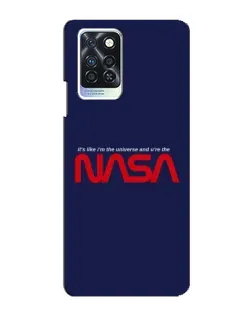 Чохол для Infinix Note 10 Pro з картинкою «NASA — глибокий космос»