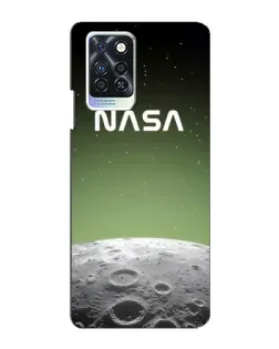 Чохол для Infinix Note 10 Pro з картинкою «NASA — місячний градієнт»