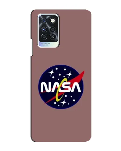 Чохол для Infinix Note 10 Pro з картинкою «NASA — ретро космос»