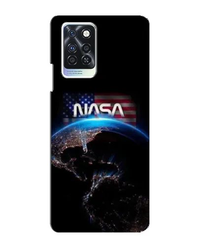 Чохол для Infinix Note 10 Pro з картинкою «Земля з космосу NASA»