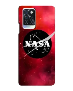 Чохол для Infinix Note 10 Pro з картинкою «NASA — червона туманність»